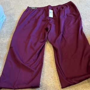 Alfred Dunner Rich Burgundy Pants